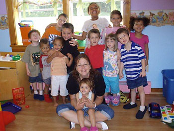 Miss Neicy and the kids